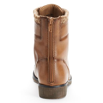 Mudd Women s Lace Up Knit Cuff Boots