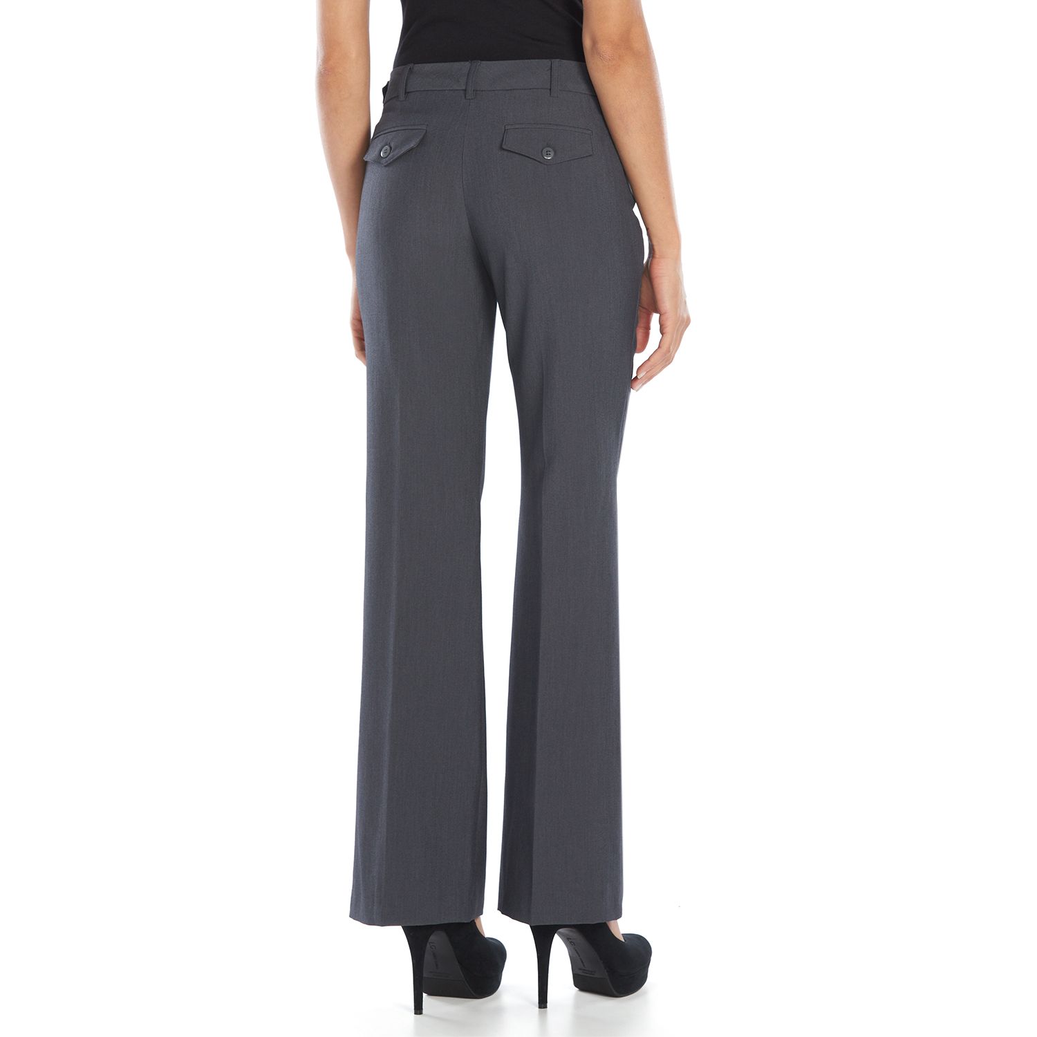 Juniors' Joe B LA Fit Flare Dress Pants