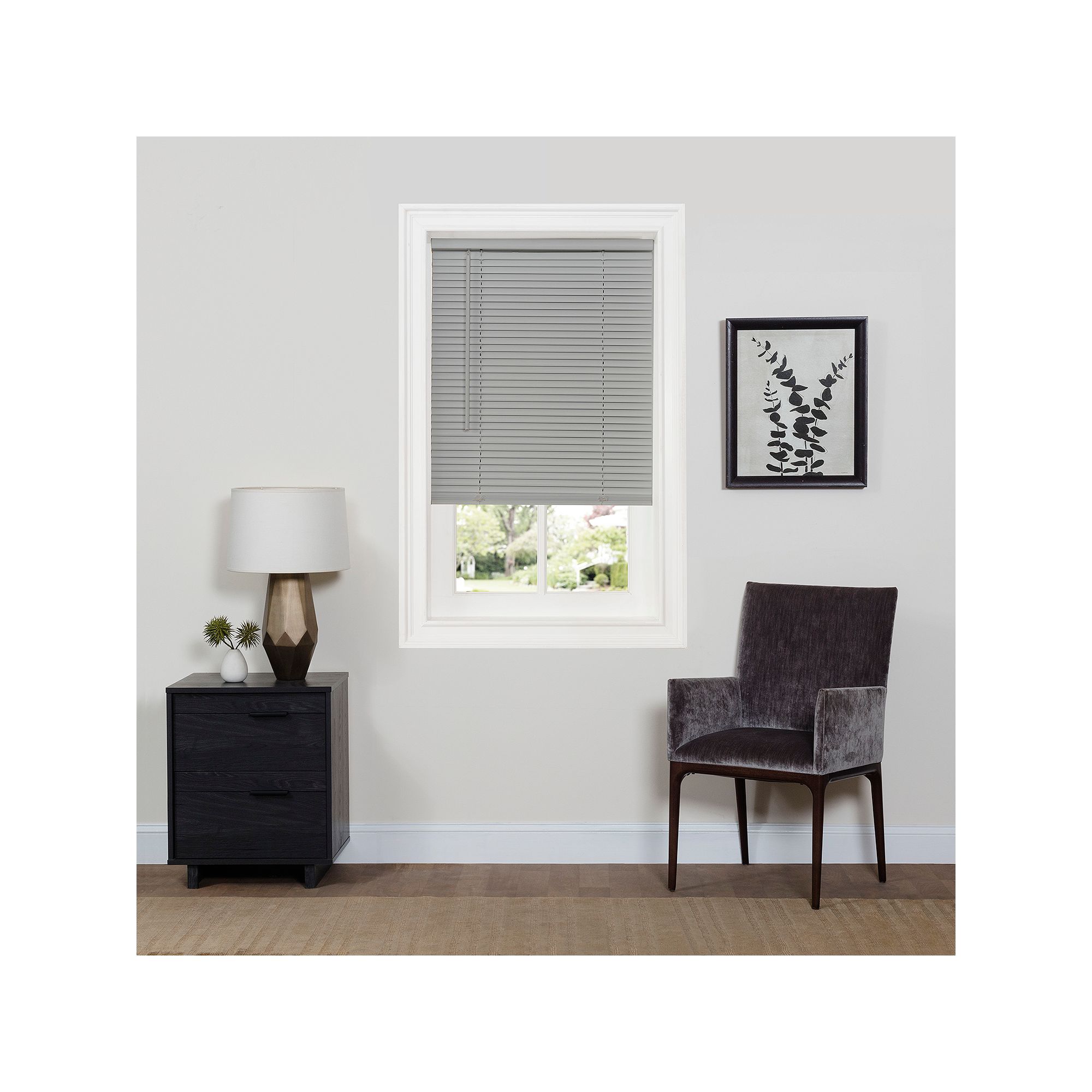 Achim Cordless Deluxe Sundown GII Blind, Gray