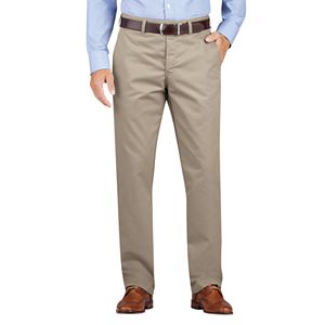 Men's Dickies Regular-Fit Wrinkle-Resistant Khaki Dress Pants