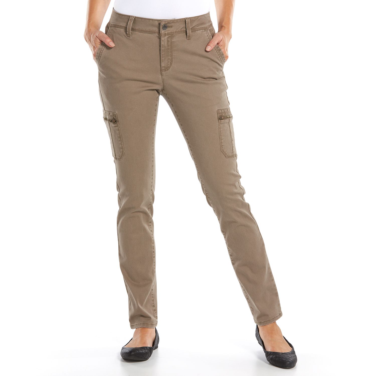 kohls womens cargo pants