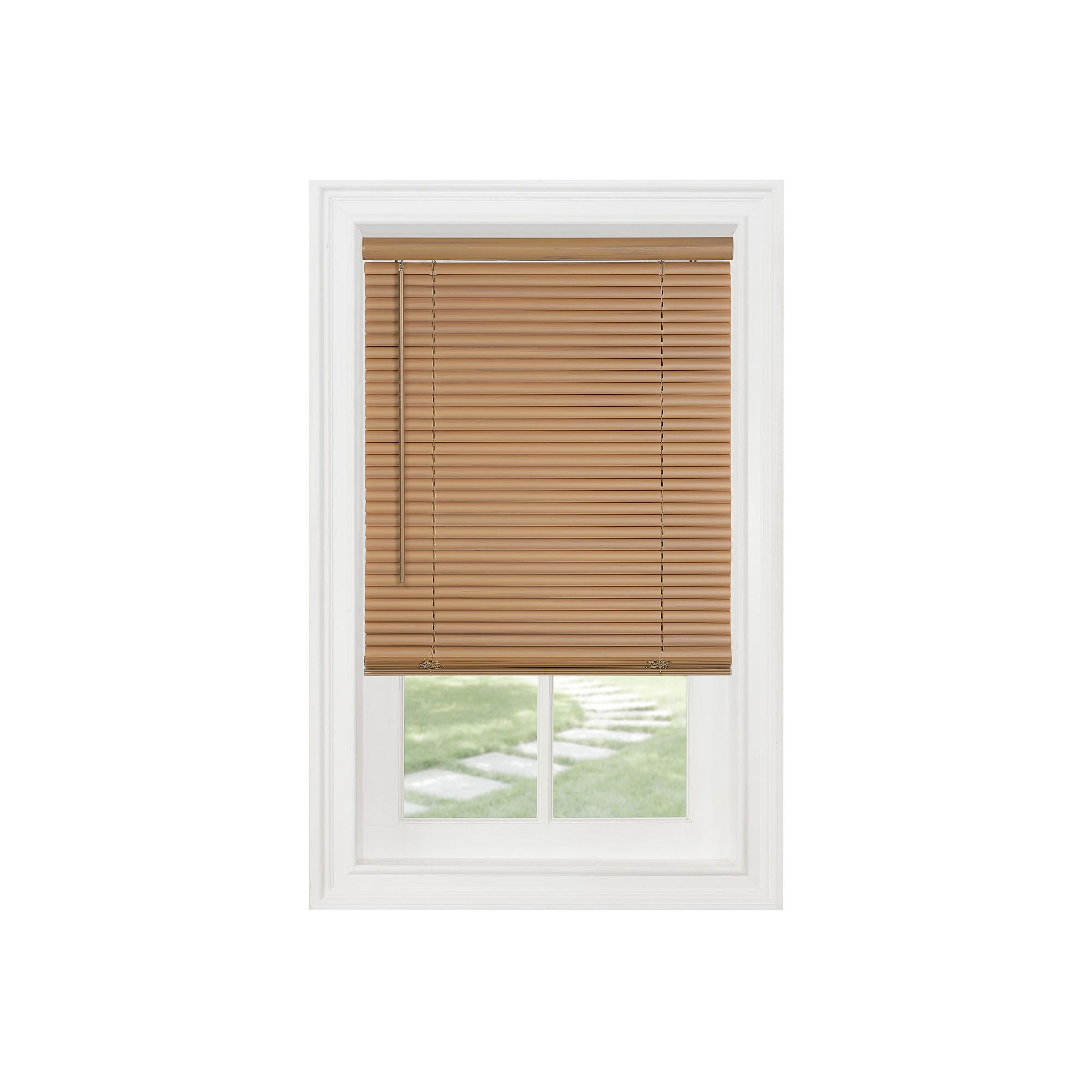 Achim Cordless Morningstar GII Mini Blind, Woodtone
