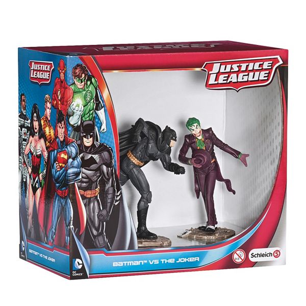 Schleich Batman Vs The Joker Justice League Figurine Set - justice league set roblox
