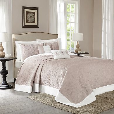Madison Park Stanton 5-piece Reversible Bedspread Set