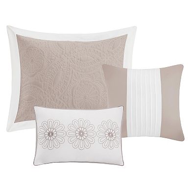 Madison Park Stanton 5-piece Reversible Bedspread Set