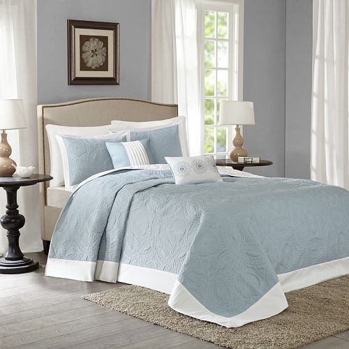 Madison Park Stanton 5piece Reversible Bedspread Set