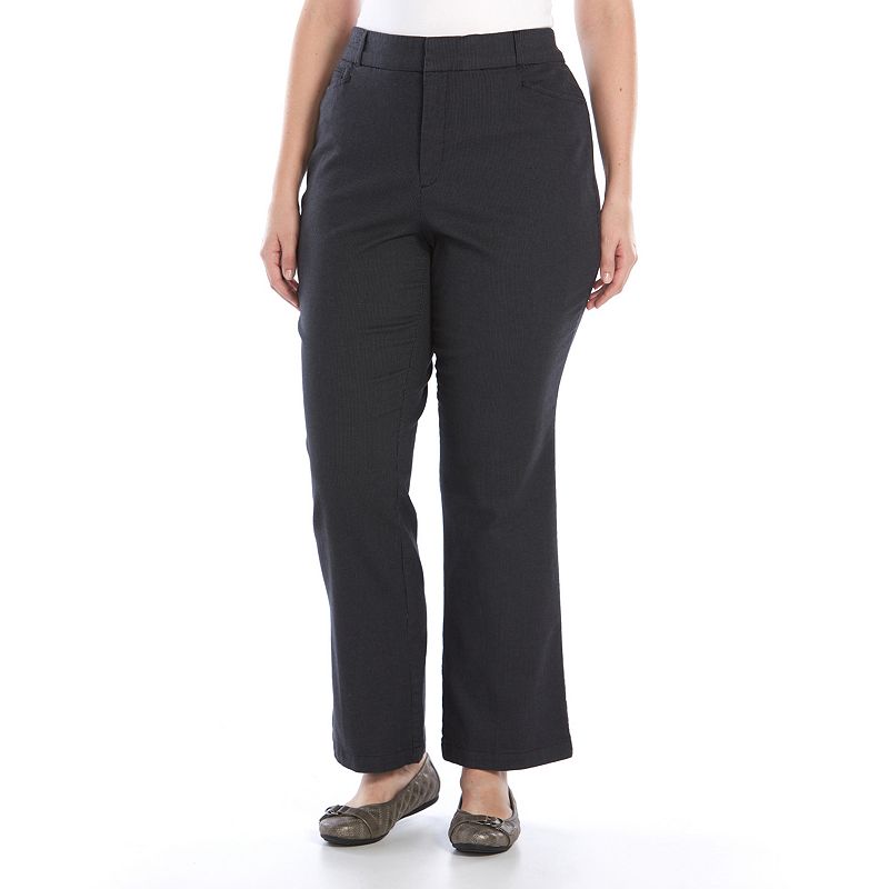 Gloria Vanderbilt Cotton Zipper Pants | Kohl's
