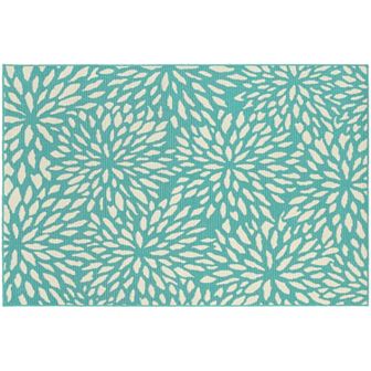 StyleHaven Maritime Petals Floral Indoor Outdoor Rug