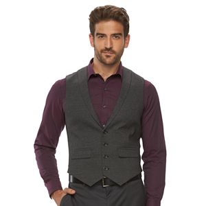 Men's Marc Anthony Slim-Fit Herringbone Vest