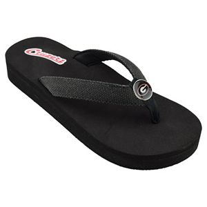 Women's Georgia Bulldogs Venice Beach Flip-Flops