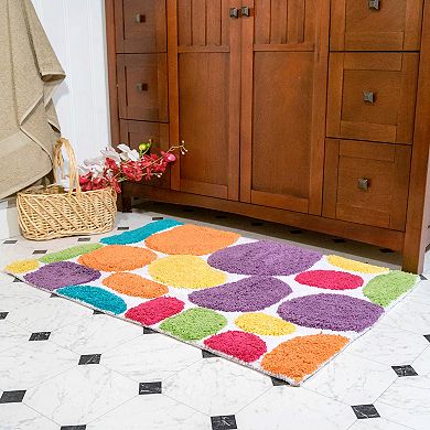 Chesapeake Pebbles Brights Bath Rug - 24'' x 36''