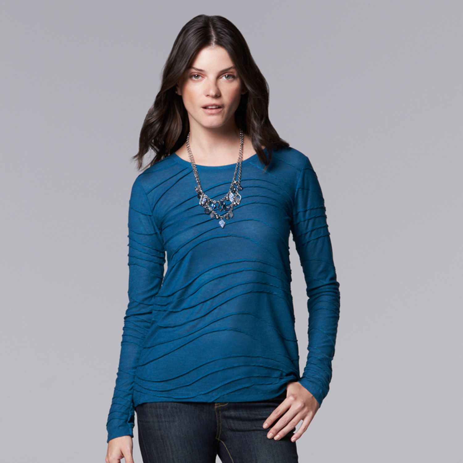 kohls vera wang womens tops