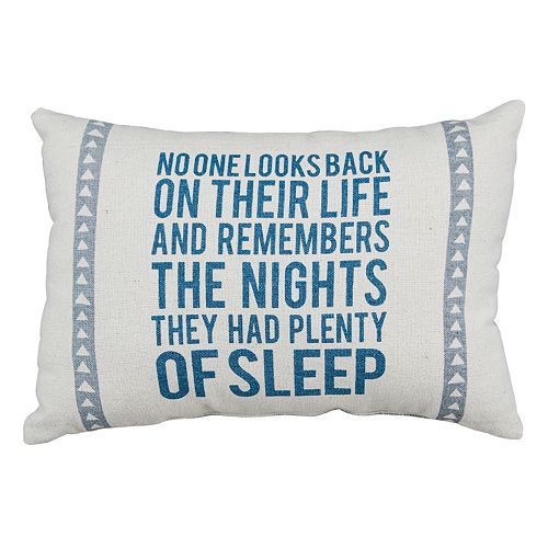 Plenty Of Sleep Throw Pillow 2-piece Set