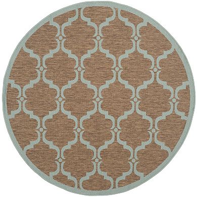 Safavieh Courtyard Crest Trellis Indoor Outdoor Rug