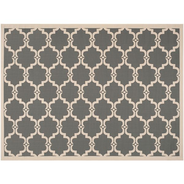 Safavieh Courtyard Crest Trellis Indoor Outdoor Rug