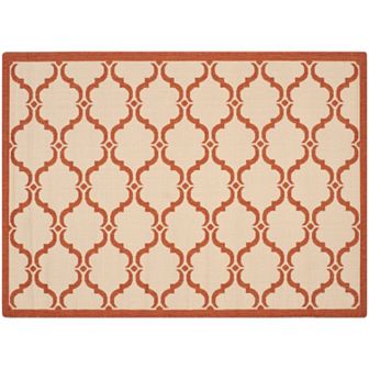 Safavieh Courtyard Crest Trellis Indoor Outdoor Rug