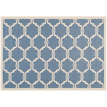 Safavieh Courtyard Crest Trellis Indoor Outdoor Rug