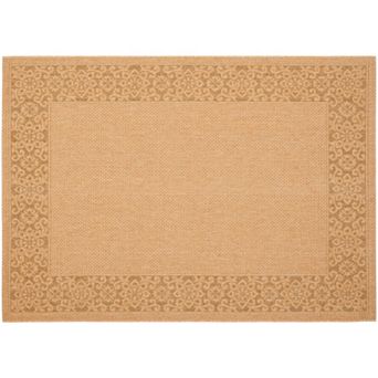 Safavieh Courtyard Regal Border Indoor Outdoor Rug