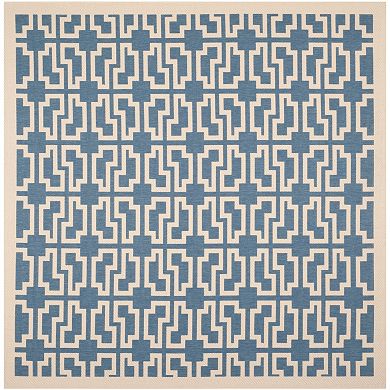 Safavieh Courtyard Lockbox Geometric Indoor Outdoor Rug