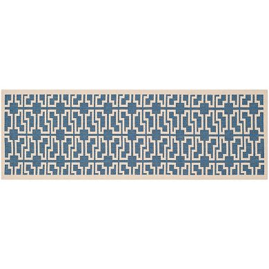Safavieh Courtyard Lockbox Geometric Indoor Outdoor Rug
