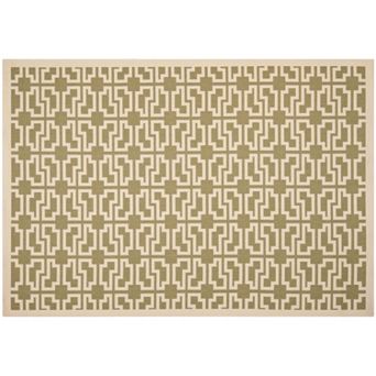 Safavieh Courtyard Lockbox Geometric Indoor Outdoor Rug