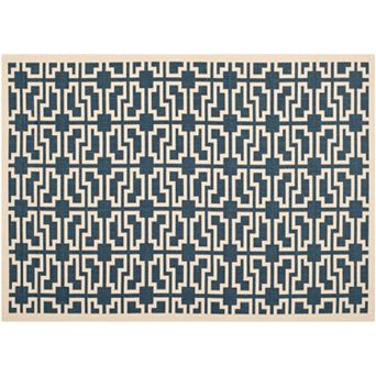Safavieh Courtyard Lockbox Geometric Indoor Outdoor Rug