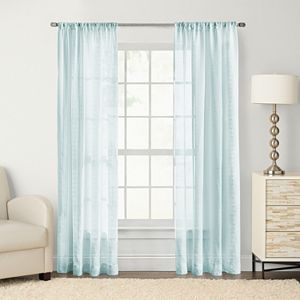 SONOMA Goods for Life™ Maison Windowpane Sheer Window Curtain