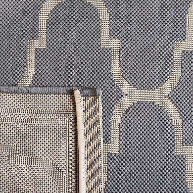 Safavieh Courtyard Harmony Trellis Indoor Outdoor Rug