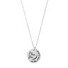 Timeless Sterling Silver I Love You to the Moon & Back Pendant Necklace