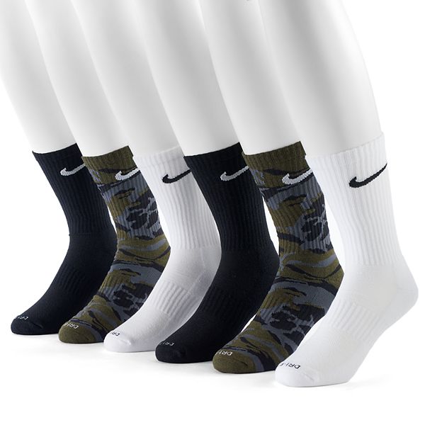Op de een of andere manier toewijzing Vermindering Men's Nike 6-pack Dri-FIT Performance Crew Socks
