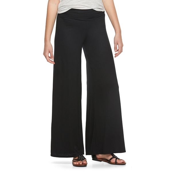 Juniors' About A Girl Knit Palazzo Pants