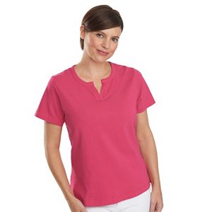 Women's Woolrich First Forks Splitneck Tee