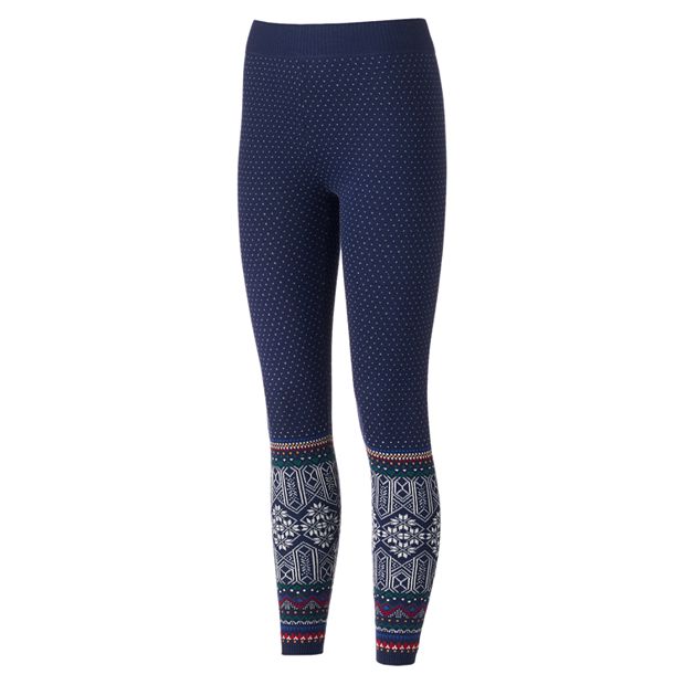 Kohls navy shop blue leggings