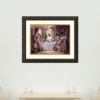 Amanti Art The Last Supper Framed Wall Art