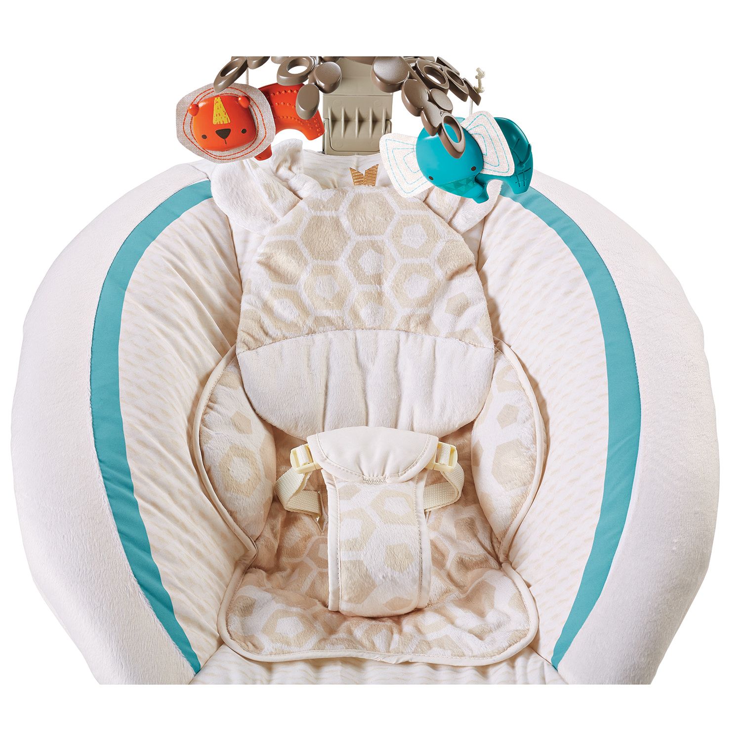 fisher price deluxe bouncer soothing savanna