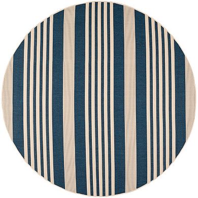 Safavieh Courtyard Stripe Indoor Outdoor Rug