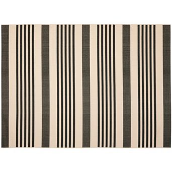 Safavieh Courtyard Stripe Indoor Outdoor Rug