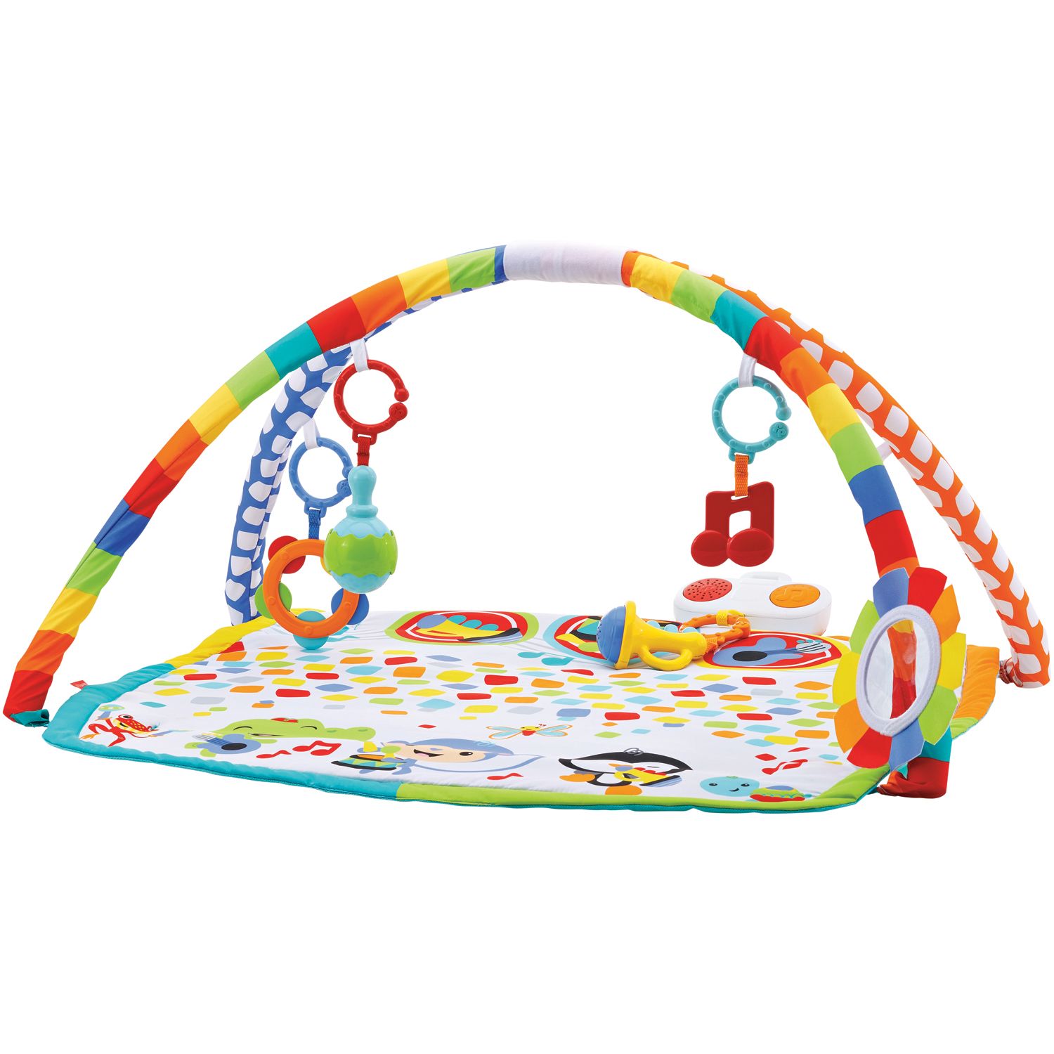 fisher price baby's bandstand play gym