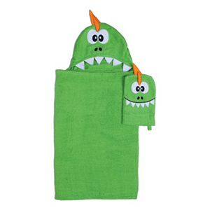 Tub Time Tots 2-piece Bath Wrap & Mitt Set