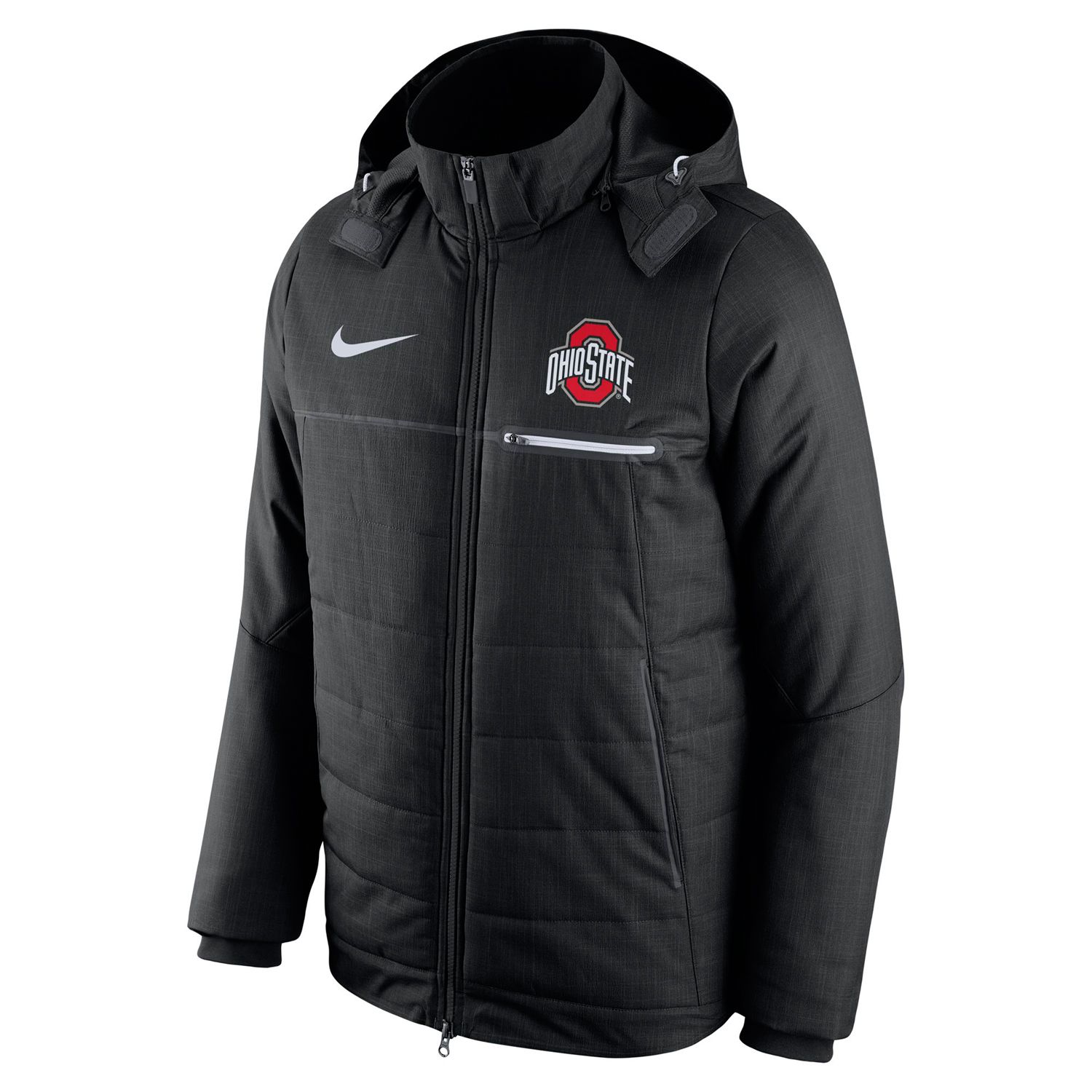 nike women's heavyweight puffer jacket pink
