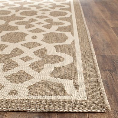 Safavieh Courtyard Links Geometric Indoor Outdoor Rug