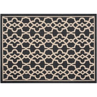 Safavieh Courtyard Links Geometric Indoor Outdoor Rug