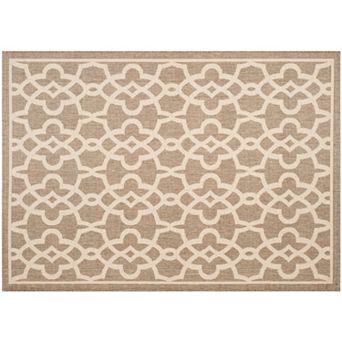 Safavieh Courtyard Links Geometric Indoor Outdoor Rug