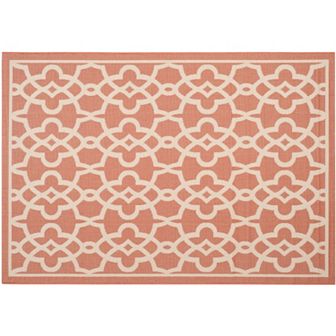 Safavieh Courtyard Links Geometric Indoor Outdoor Rug