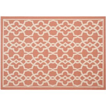 Safavieh Courtyard Links Geometric Indoor Outdoor Rug