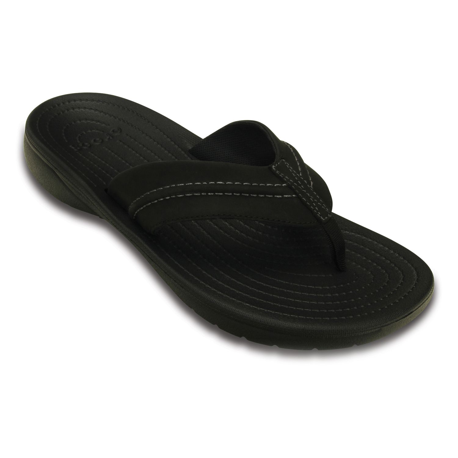 crocs yukon flip flop