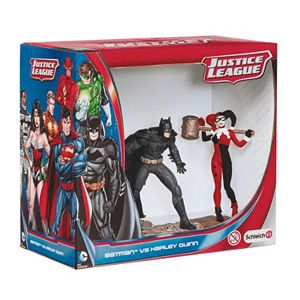 Schleich Batman vs. Harley Quinn Justice League Figurine Set