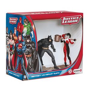 Schleich Batman vs. Harley Quinn Justice League Figurine Set by Schleich