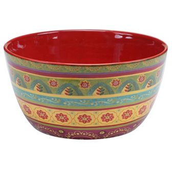 Certified International Tunisian Sunset 11 in Deep Serving Bowl