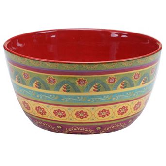 Certified International Tunisian Sunset 11 in Deep Serving Bowl